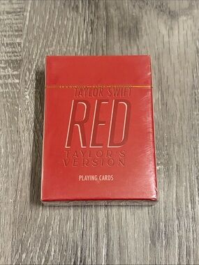 Taylor Swift RED (Taylor's Version) Playing Cards